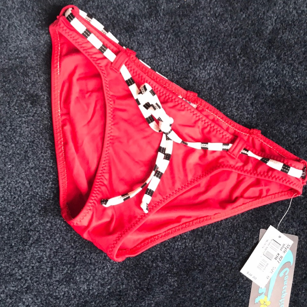 Red Bikini Bottoms